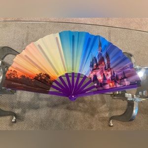 Disney Parks Magic Kingdom Folding Fan